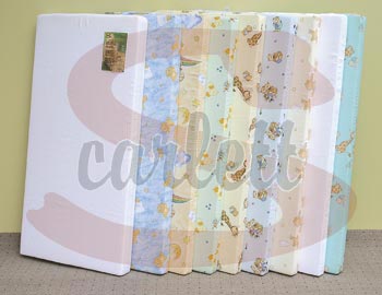 Scarlett molitanová matrace do kolébky 90 x 41 x 6 cm bílá