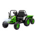 Elektrický traktor s vlečkou Milly Mally Farmer zelený