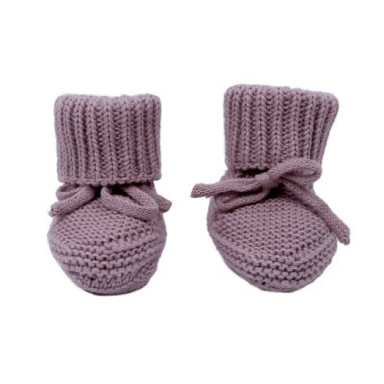 LODGER Slipper Knit Rose 0 - 6 měsíců