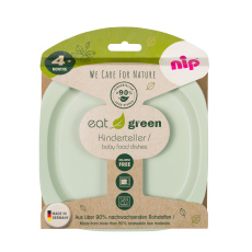NIP GREEN line talířek, 2ks, green/light green xx
