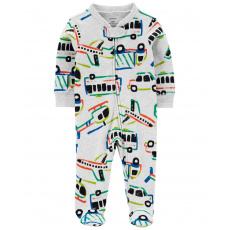 CARTER'S Overal na zip Sleep&Play Grey Vehicles kluk PRE/ vel. 46