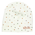 ENIE BABY Čepice dětská Dots creme 3-6m