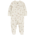 CARTER'S Overal na zip Sleep&Play Ivory Goose neutral NB/vel. 56