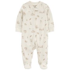 CARTER'S Overal na zip Sleep&Play Ivory Goose neutral NB/vel. 56