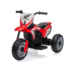 Elektrická motorka Baby Mix Honda CRF 450R červená