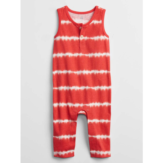 GAP Overal bez rukávů Stripes dívka 3-6m