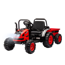 Elektrický traktor s vlečkou Milly Mally Farmer červený