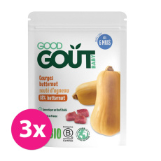 GOOD GOUT BIO Máslová dýně s jehněčím masem 3x190 g