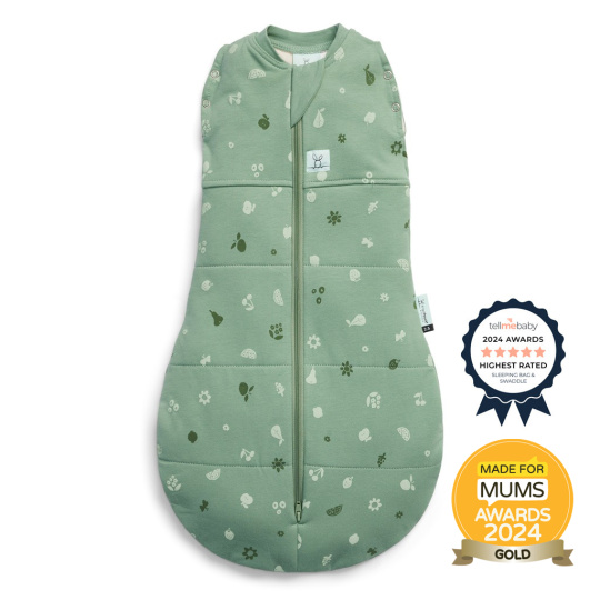 ERGOPOUCH Zavinovačka a vak na spaní 2v1 Cocoon Sweet Orchard 6-12 m, 8-10 kg, 2,5 tog