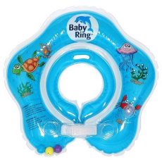 BABY RING Kruh na koupání 3-36 m - modrý