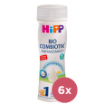 6x HiPP 1 BIO Combiotik Počáteční tekutá mléčná kojenecká výživa, od narození, 200 ml