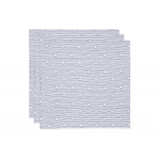 Pleny 3 ks 70x70 cm Miffy Stripe Navy