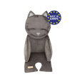 Bomimi Podložka do kočárku KITTY, GRAPHITE minky ¨