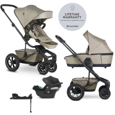 EASYWALKER Kočárek kombinovaný Harvey⁵ Premium 2v1 Pearl Taupe LITE AIR + CYBEX Aton B2 i-Size