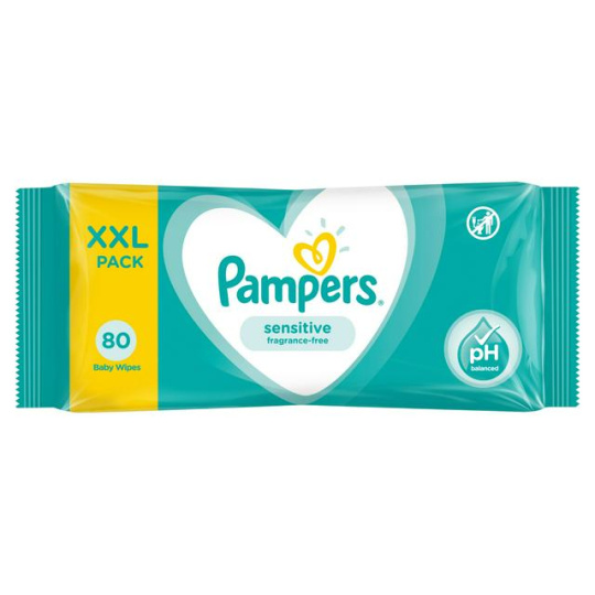 PAMPERS Sensitive Ubrousky vlhčené 15 Balení = 1200 ks