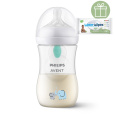 Philips AVENT Láhev Natural Response s ventilem AirFree 260 ml, 1m+, slon+WW Soapberry 60ks