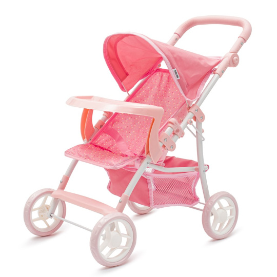 Sportovni kočárek pro panenky Baby Mix Lana pink