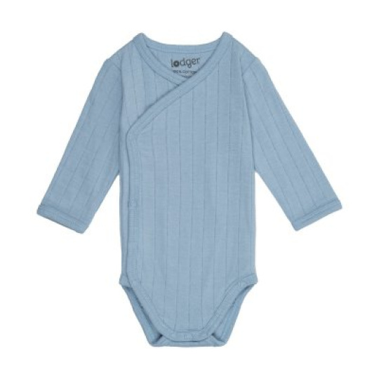 LODGER Romper LS Solid Blue Fogg 68