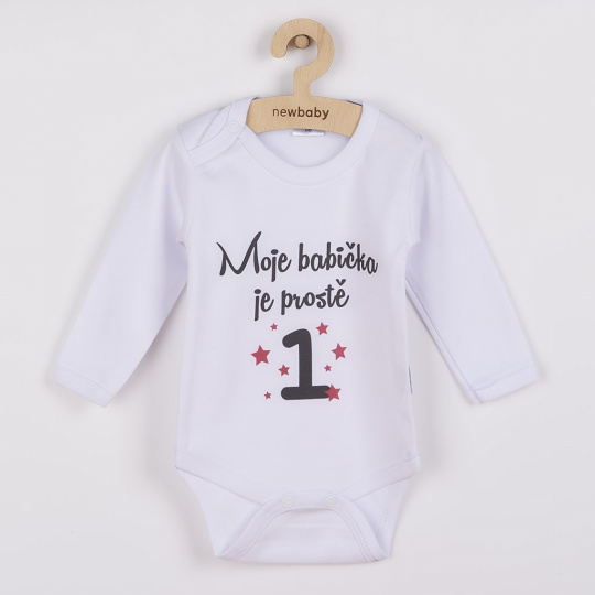 Body s potiskem New Baby Moje babička je prostě jednička