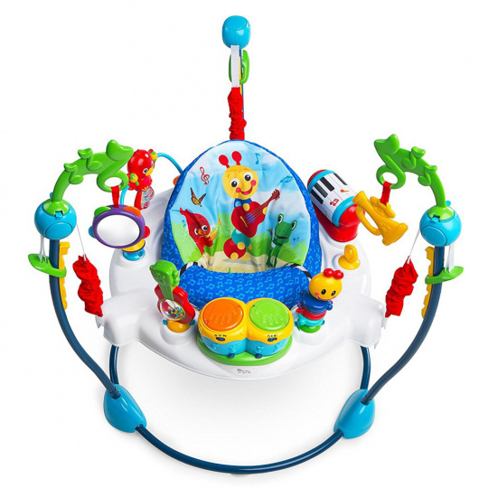 BABY EINSTEIN Skákadlo/aktivní centrum 2v1 Neighborhood Symphony 6m+ do 11 kg