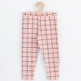 Dětské legíny z teplákoviny New Baby Kindergarten pink