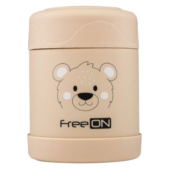 FREEON Termoska na jídlo 350 ml Bear Beige