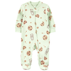 CARTER'S Overal na zip Sleep&Play Sage Milk&Cookies neutral 6m/vel. 68