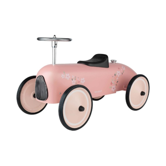 Odrážedlo retro auto Pink