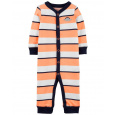 CARTER'S Overal bez nožiček na druky Sleep & Play Orange Stripes chlapec 3 m, vel. 62