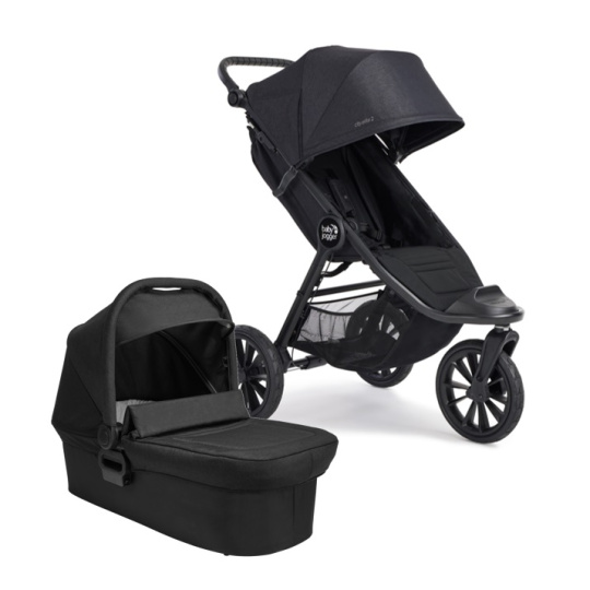 BabyJogger CITY ELITE 2 set 2v1 (kočárek+korba) OPULENT BLACK