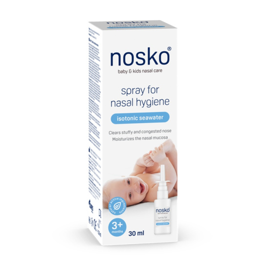 NOSKO Sprej na nosní hygienu - izotonická mořská voda 30ml