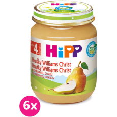 6x HiPP BIO Hruška Williams-Christ 125 g