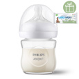 Philips AVENT Láhev Natural Response skleněná 120 ml, 0m++WW Soapberry 60ks