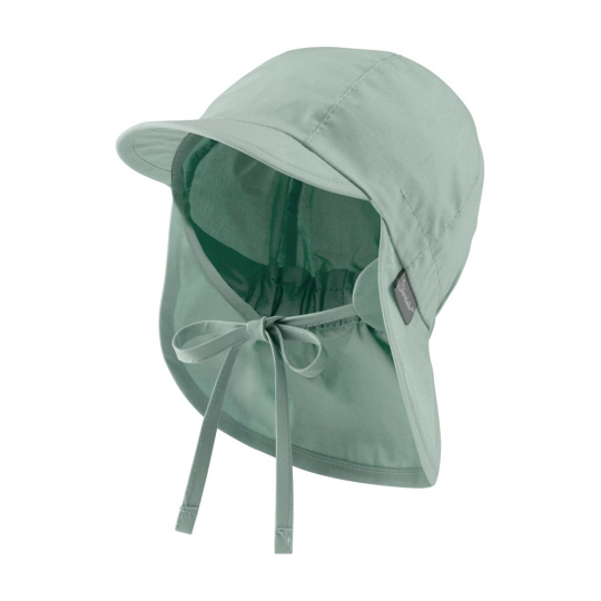 STERNTALER Čepice organická bavlna s UV filtrem 50+ zelená uni 39 cm-3-4 m