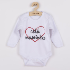 Body s potiskem New Baby celá maminka