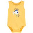 CARTER'S Body bez rukávů Yellow Fish kluk 24m