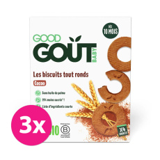 3x GOOD GOUT Kakaová kolečka 70 g