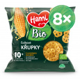 8x HAMI BIO Křupky čočkové s lahodnou kukuřicí 20 g, 10+