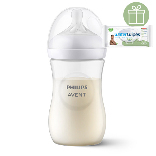 Philips AVENT Láhev Natural Response 260 ml, 1m++WW Soapberry 60ks