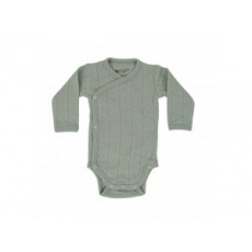 LODGER Romper LS Tribe Silt Green 80