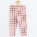 Dětské legíny z teplákoviny New Baby Kindergarten pink