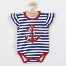 Holčičí body s krátkým rukávem New Baby Marine