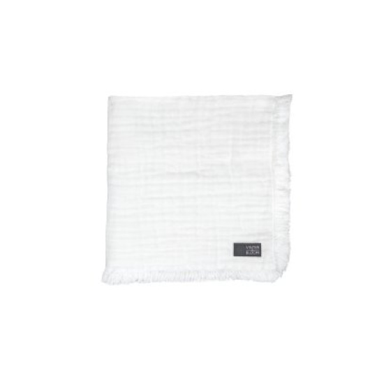 VINTER & BLOOM Deka Feather Muslin Organic Bright White