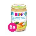 6x HiPP BIO Těstoviny se zeleninou a smetanou od 8. měsíce, 220 g