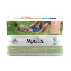 MOLTEX Pure&Nature Pleny jednorázové 2 Mini (3-6 kg) 38 ks