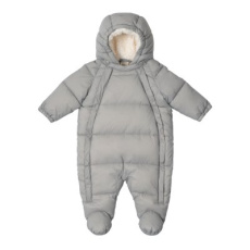 LEOKID Baby Overall Eddy Gray Mist vel. 6 - 9 měsíců (vel. 68)