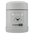 FREEON Termoska na jídlo 350 ml Lion Gray