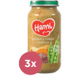 3x HAMI Brambory s hovězím a hráškem (250 g) - masozeleninový příkrm